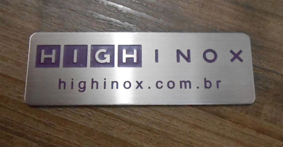 Aluminum Label Logo Sticker Aluminum Label Logo Sticker