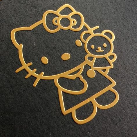 3d Luxury Electroform Nickel Sticker